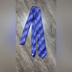 Pronto Uomo Vibrant Purple Paisley Tie